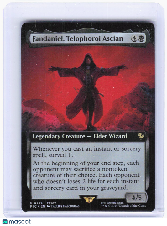 2025 Magic: The Gathering—Fandaniel, Telophoroi Ascian #146 (FIC)—Rare Foil