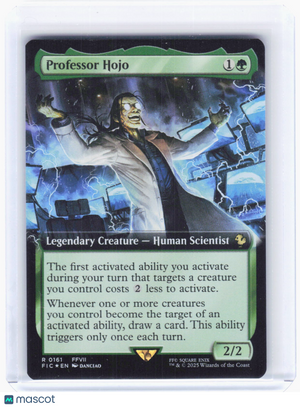 2025 Magic: The Gathering—Professor Hojo (Extended Art) #161 (FIC)—Rare Foil
