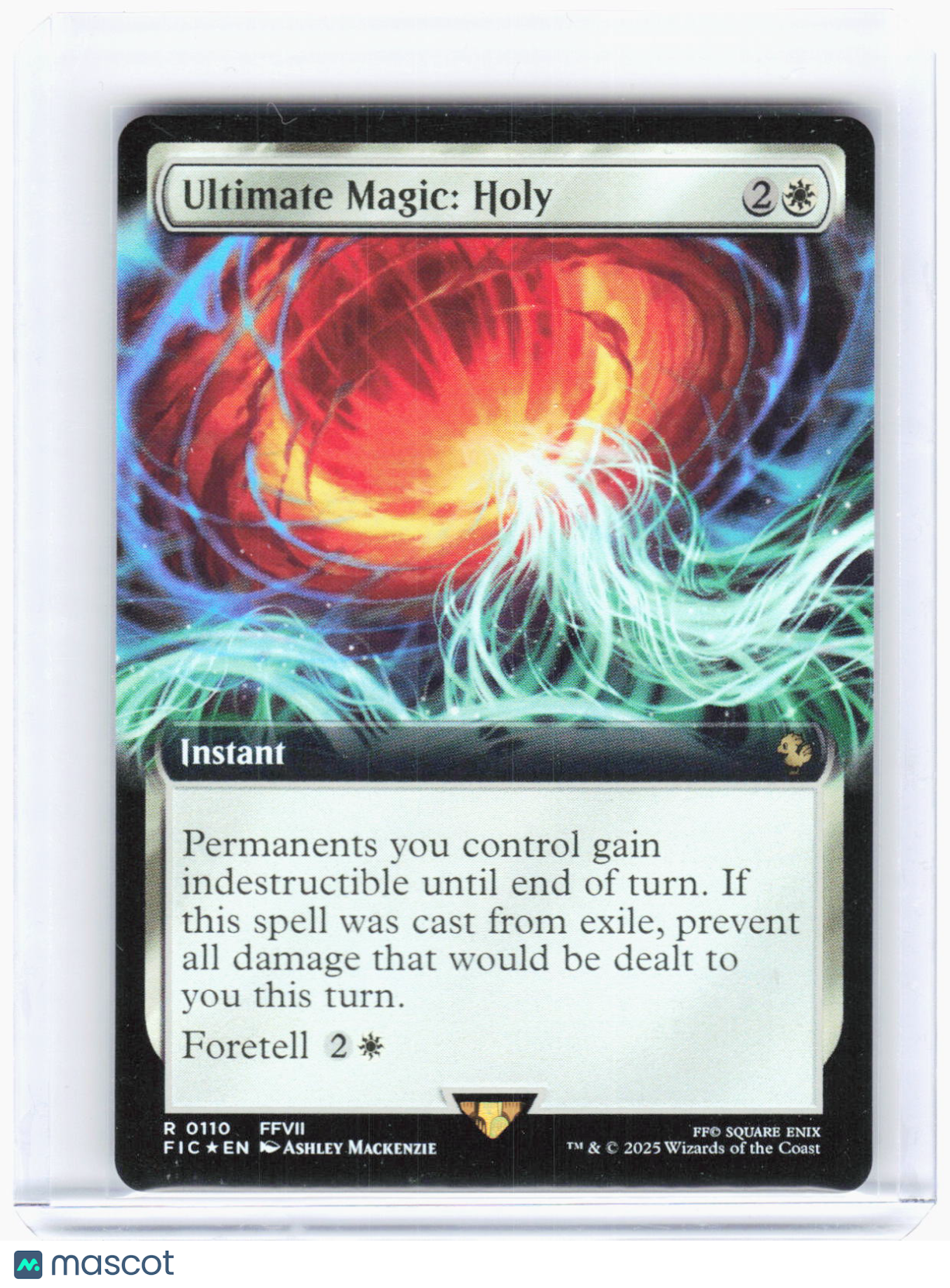 2025 Magic: The Gathering—Ultimate Magic: Holy (Extended Art) #110 (FIC) Foil