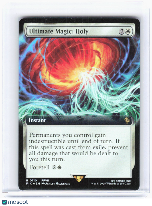 2025 Magic: The Gathering—Ultimate Magic: Holy (Extended Art) #110 (FIC) Foil