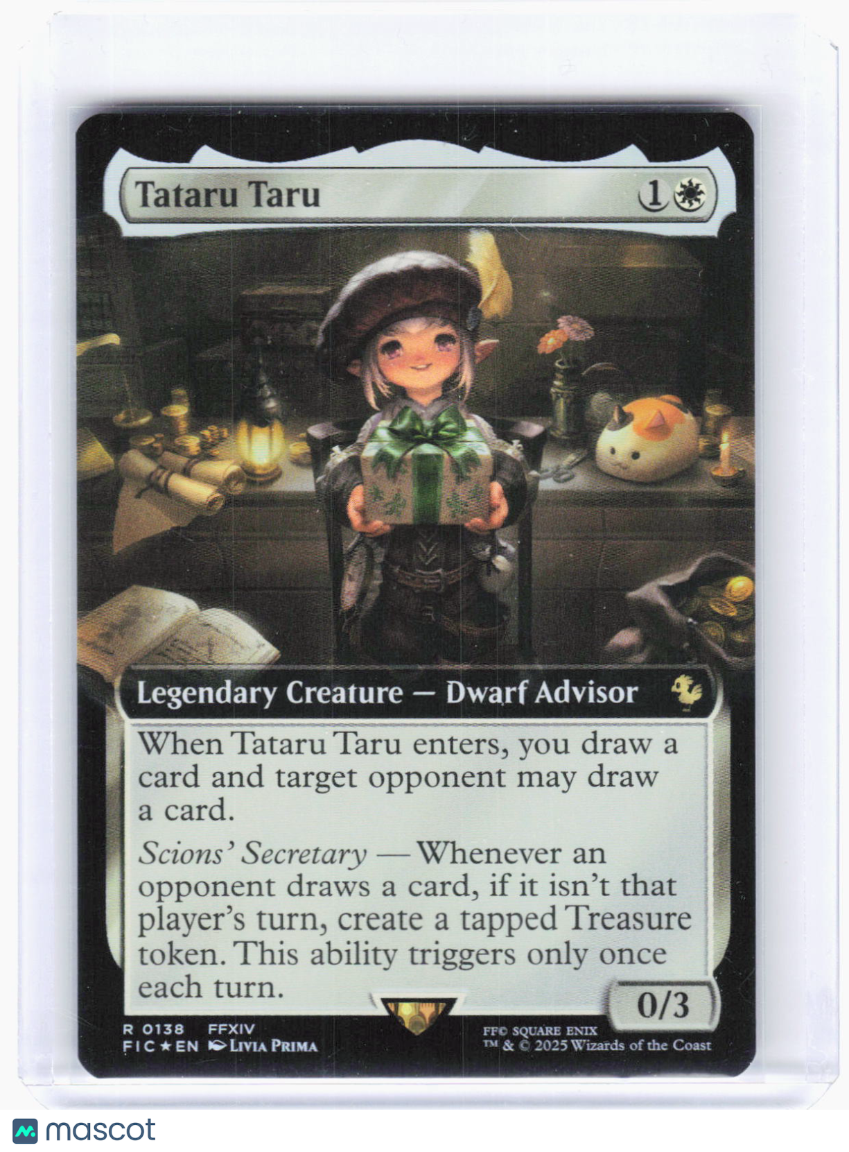2025 Magic: The Gathering—Tataru Taru (Extended Art) #138 (FIC)—Rare Foil