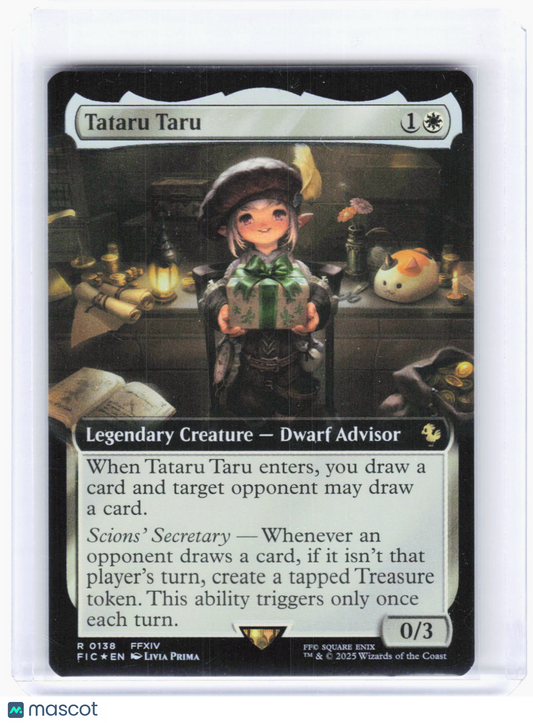 2025 Magic: The Gathering—Tataru Taru (Extended Art) #138 (FIC)—Rare Foil