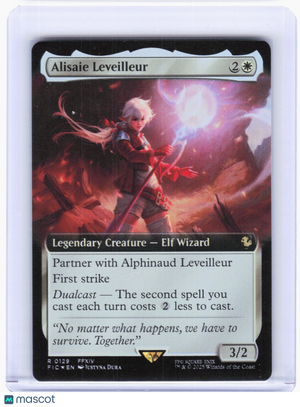 2025 Magic: The Gathering—Alisaie Leveilleur (Extended Art) #129 (FIC)—Rare Foil