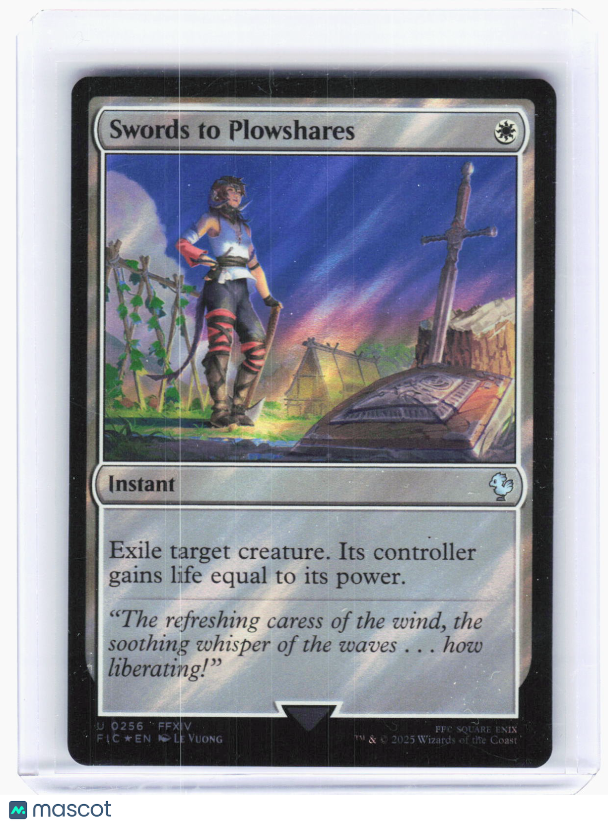 2023 Magic: The Gathering—Swords to Plowshares (Surge Foil) #256 (FIC)—UC Foil
