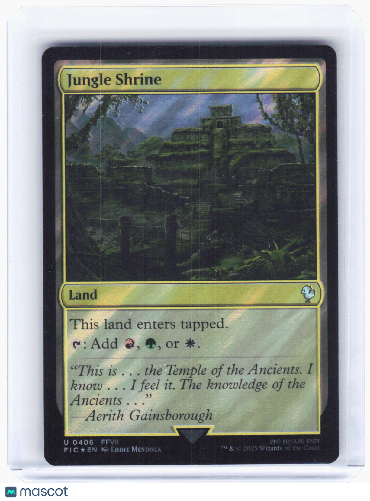 2023 Magic: The Gathering—Jungle Shrine (Surge Foil) #406 (FIC)—Uncommon Foil
