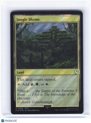 2023 Magic: The Gathering—Jungle Shrine (Surge Foil) #406 (FIC)—Uncommon Foil