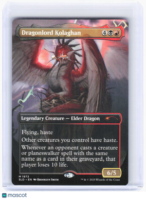 2025 Magic: The Gathering—Dragonlord Kolaghan #1972 (SLD)—Mythic Non-Foil