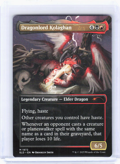 2025 Magic: The Gathering—Dragonlord Kolaghan #1972 (SLD)—Mythic Non-Foil
