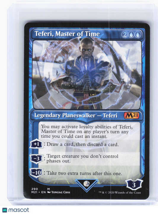 2020 Magic: The Gathering—Teferi, Master of Time #290 Core Set 2021—Non-Foil