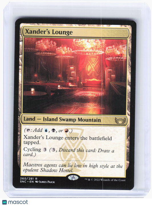 2022 Magic: TG—Xander's Lounge #260 Streets of New Capenna—Rare Non-Foil