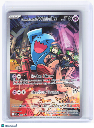 2025 Pokemon—Team Rocket's Wobbuffet #SVP EN 203 S&V Promo Cards—BSP Foil