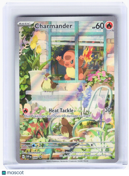 2023 Pokemon—Charmander #SVP EN 044 Scarlet & Violet Promo Cards—BSP Foil (LP)