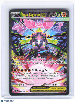 2025 Pokemon—Mega Zygarde ex #120/88 Perfect Order—SIR Holo