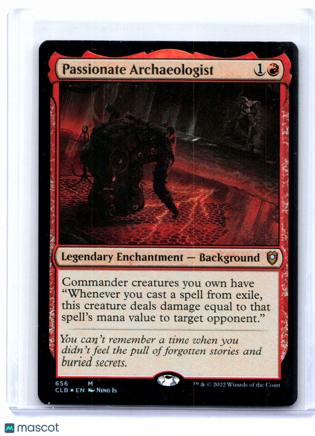 2022 Magic: The Gathering—Passionate Archaeologist #656 CLB—Mythic Foil
