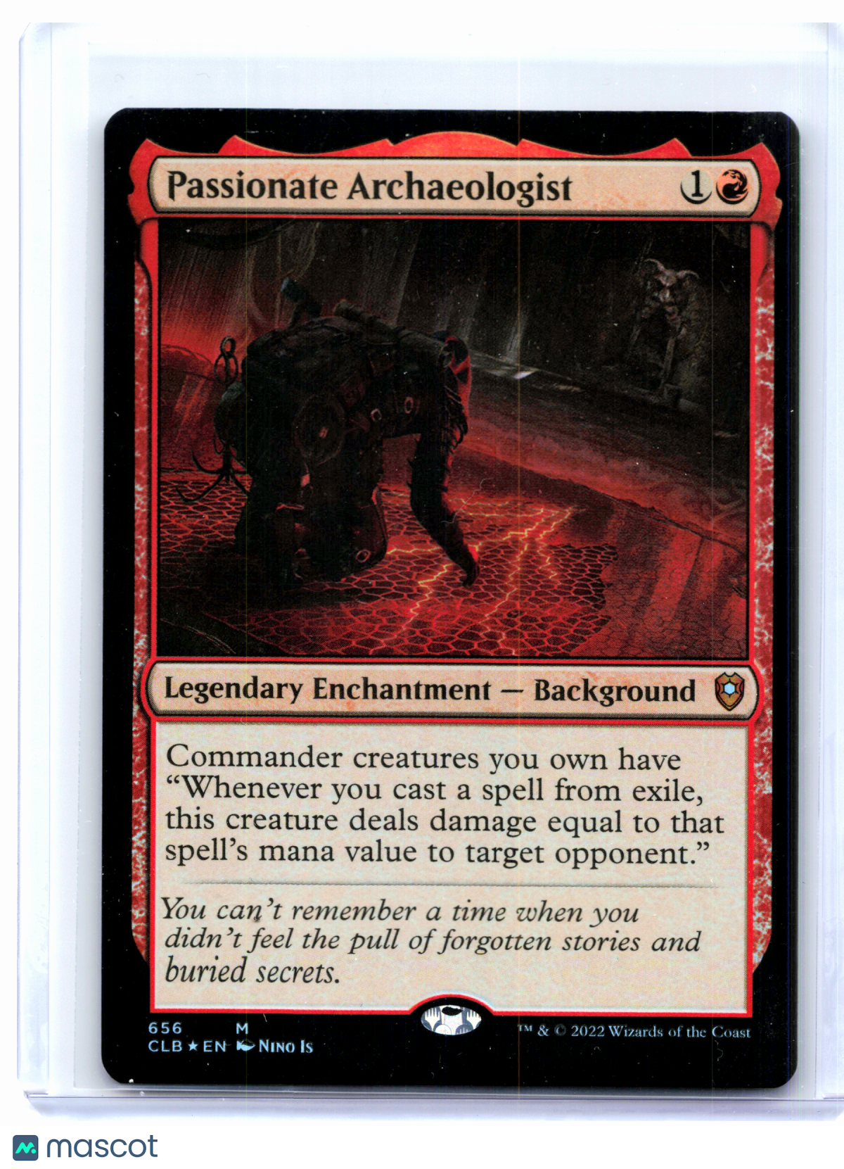 2022 Magic: The Gathering—Passionate Archaeologist #656 CLB—Mythic Foil