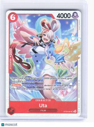 2024 One Piece Card Game—Uta #ST23-(ST-23)—Super Rare Foil