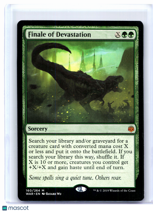 2019 Magic: TG—Finale of Devastation #160 War of the Spark—Mythic Nonfoil