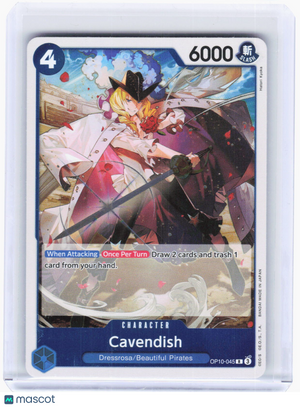 2025 One Piece Card Game—Cavendish #OP10-045 Royal Blood—Rare Foil