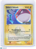 2007 Pokemon—Holon's Voltorb 71 Delta Species—Rare Reverse Holo [Heavily Played]