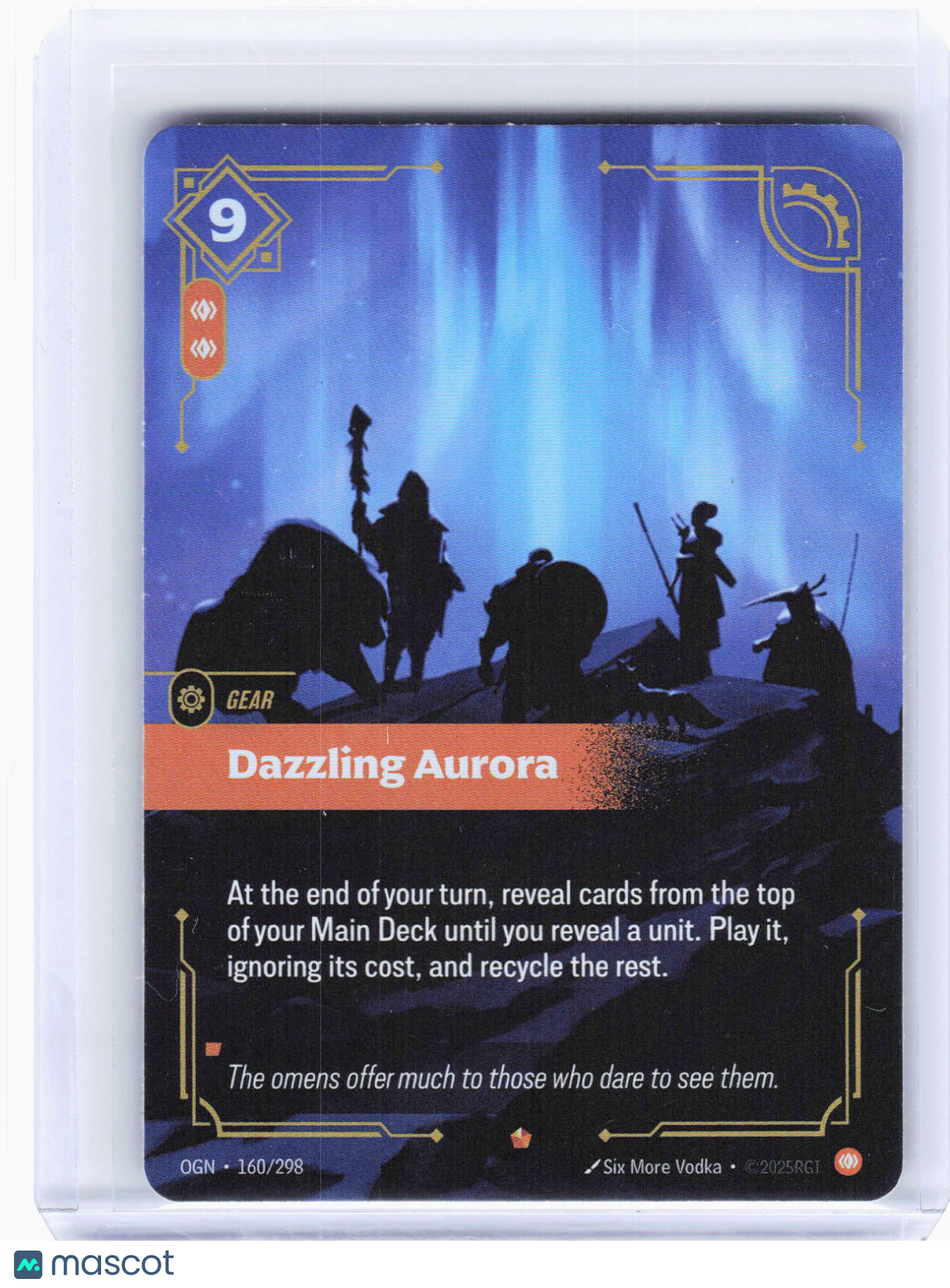 2025 Riftbound: League of Legends—Dazzling Aurora #160/298 Origins—Epic Foil