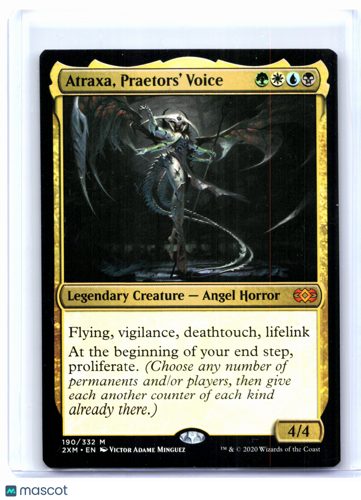 2020 Magic: TG—Atraxa, Praetors' Voice #190 Double Masters—Mythic Nonfoil