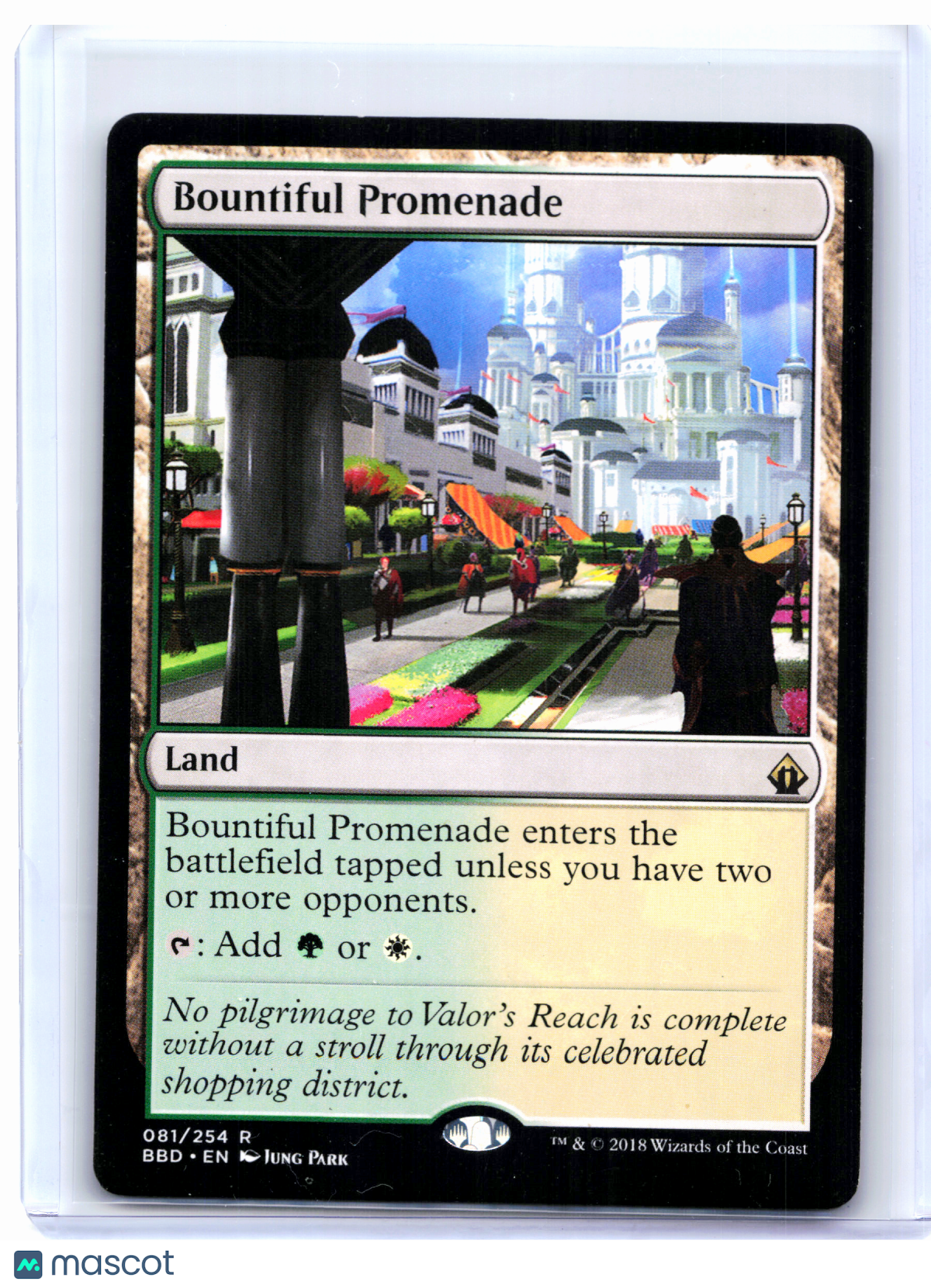 2018 Magic: The Gathering—Bountiful Promenade #081 Battlebond—Rare Nonfoil