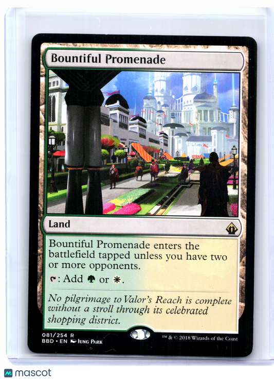 2018 Magic: The Gathering—Bountiful Promenade #081 Battlebond—Rare Nonfoil