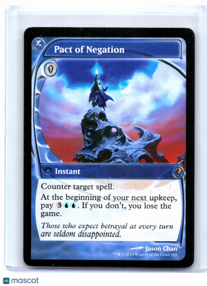 2024 Magic: TG—Pact of Negation (Future Sight) #169 Mystery Booster 2—Nonfoil
