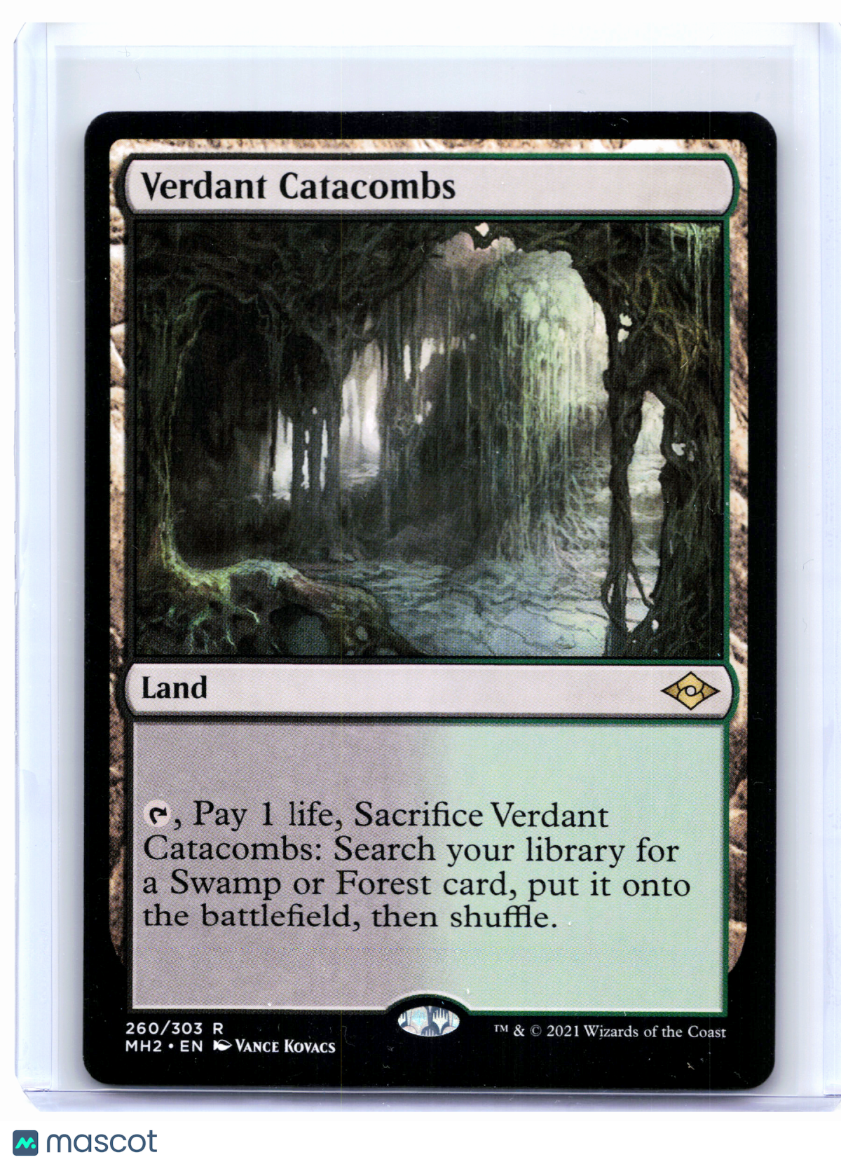 2021 Magic: The Gathering—Verdant Catacombs #260 Modern Horizons 2—Rare Nonfoil