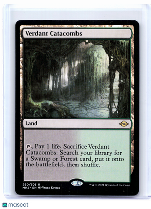 2021 Magic: The Gathering—Verdant Catacombs #260 Modern Horizons 2—Rare Nonfoil