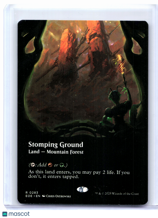 2025 Magic: TG—Stomping Ground (Borderless) #283 Edge of Eternities—Rare Nonfoil