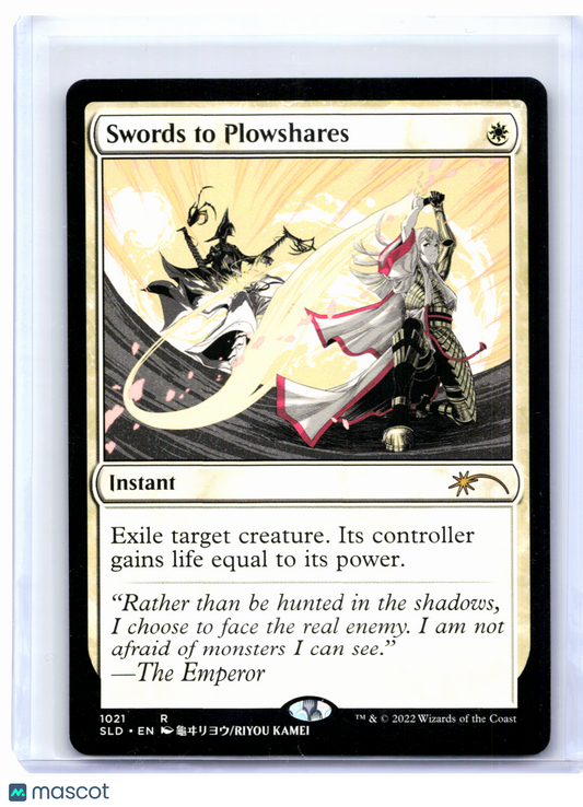 2022 Magic: TG—Swords to Plowshares #1021 Secret Lair Drop—Rare Nonfoil