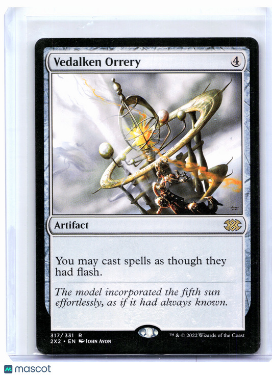 2022 Magic: The Gathering—Vedalken Orrery #317 Double Masters 2022—Rare Nonfoil