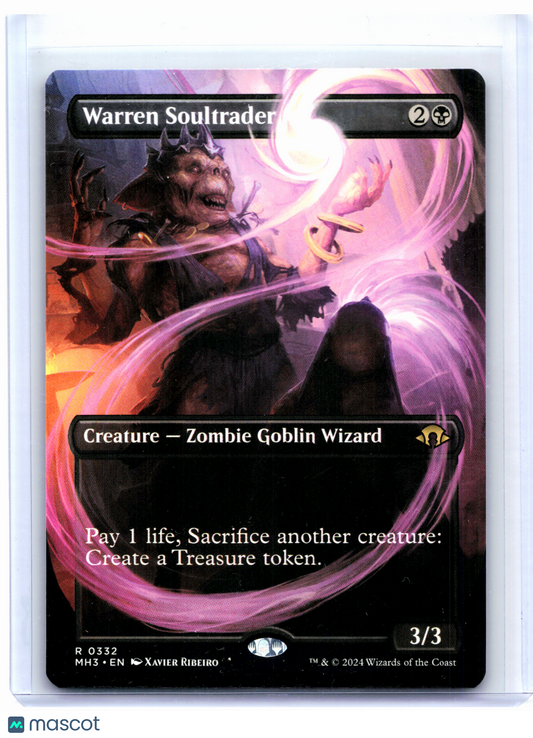 2024 Magic: TG—Warren Soultrader (Borderless) #0332 Modern Horizons 3—Nonfoil
