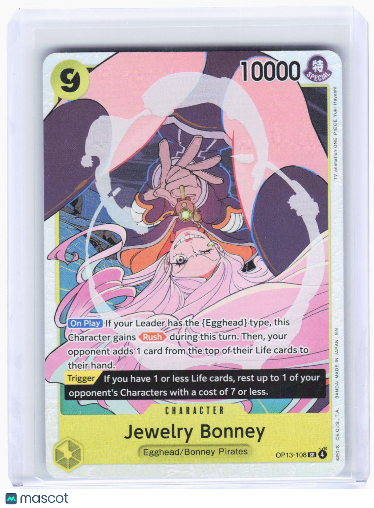 2024 One Piece Card Game—Jewelry Bonney #OP13-108 (OP13)—Super Rare Foil