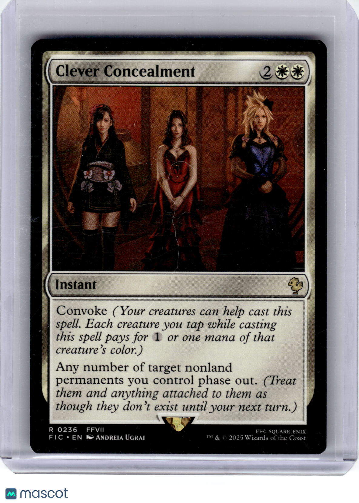 2025 Magic: TG—Clever Concealment #0236 FINAL FANTASY Commander—Rare Nonfoil