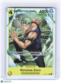 2023 One Piece Card Game—Roronoa Zoro #OP15-113 (OP15-EB04)—Super Rare Foil