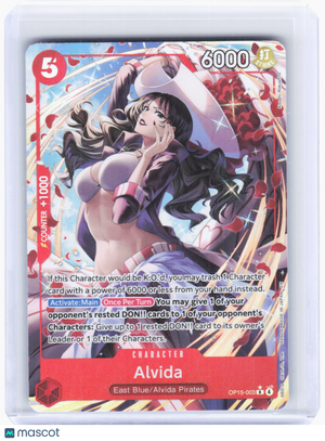 2023 One Piece Card Game—Alvida (Alternate Art) #OP15-003 (OP15-EB04)—Rare Foil