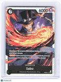 2024 One Piece Card Game—Sabo #PRB02-014 (PRB-02)—Super Rare Foil