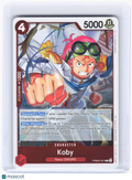 2024 One Piece Card Game—Koby #PRB02-001 (PRB-02)—Rare Foil