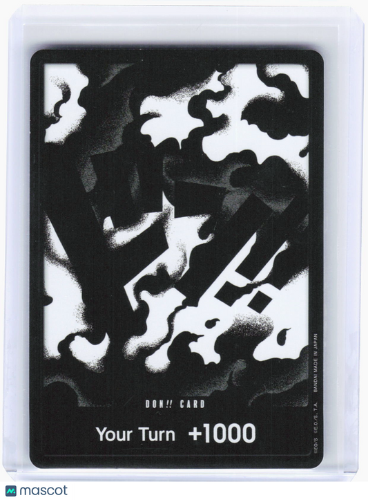 2022 One Piece Card Game—DON!! (Blackbeard) (OP09)—DON!! Non-Foil