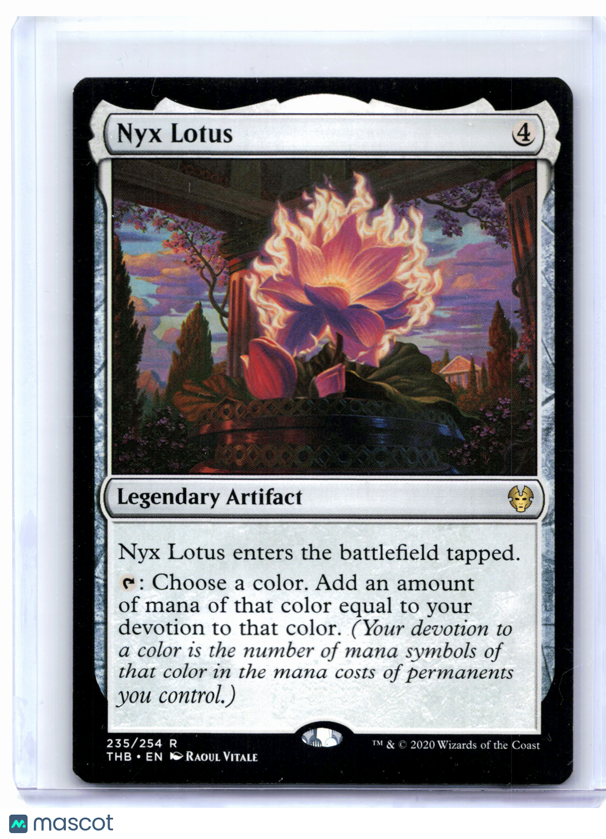 2020 Magic: The Gathering—Nyx Lotus #235 Theros Beyond Death—Rare Nonfoil