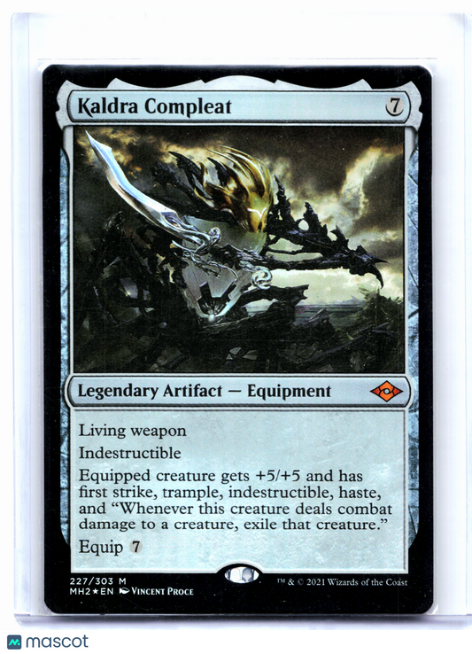 2021 Magic: The Gathering—Kaldra Compleat #227 Modern Horizons 2—Mythic Foil