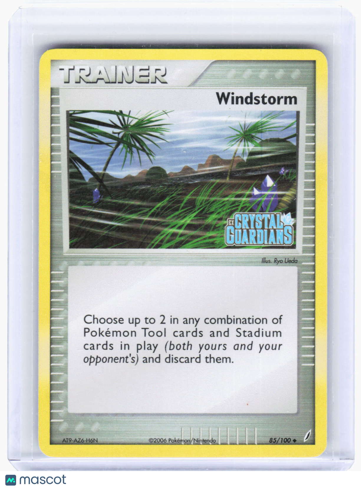 2006 Pokemon—Windstorm #85/100 Crystal Guardians—Uncommon Reverse Holo (LP)