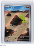 2023 Pokemon—Larvitar #203/197 Obsidian Flames—Illustration Rare Foil