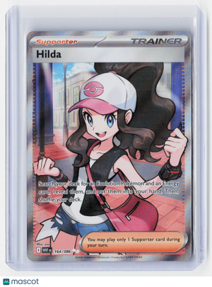 2025 Pokemon—Hilda #164/086 White Flare—Ultra Rare Holo