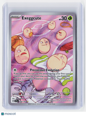 2024 Pokemon—Exeggcute #192/191 Surging Sparks—Illustration Rare Foil