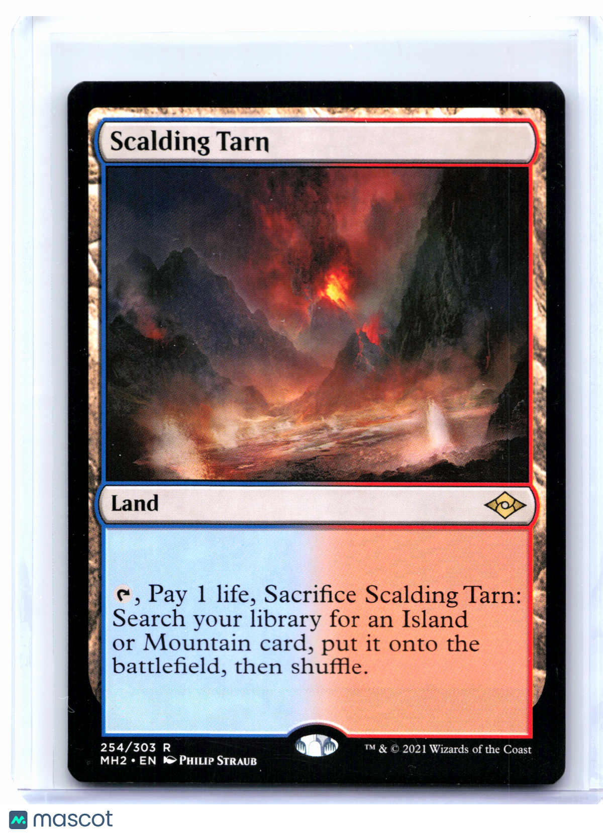 2021 Magic: The Gathering—Scalding Tarn #254 Modern Horizons 2—Rare Nonfoil