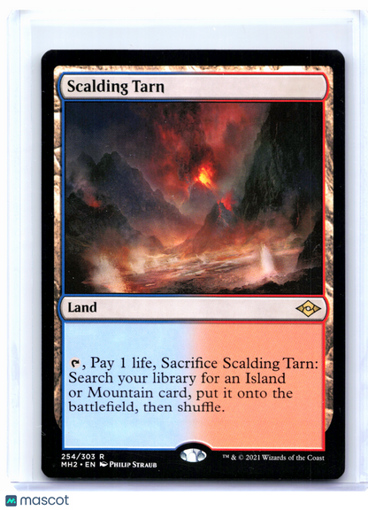 2021 Magic: The Gathering—Scalding Tarn #254 Modern Horizons 2—Rare Nonfoil