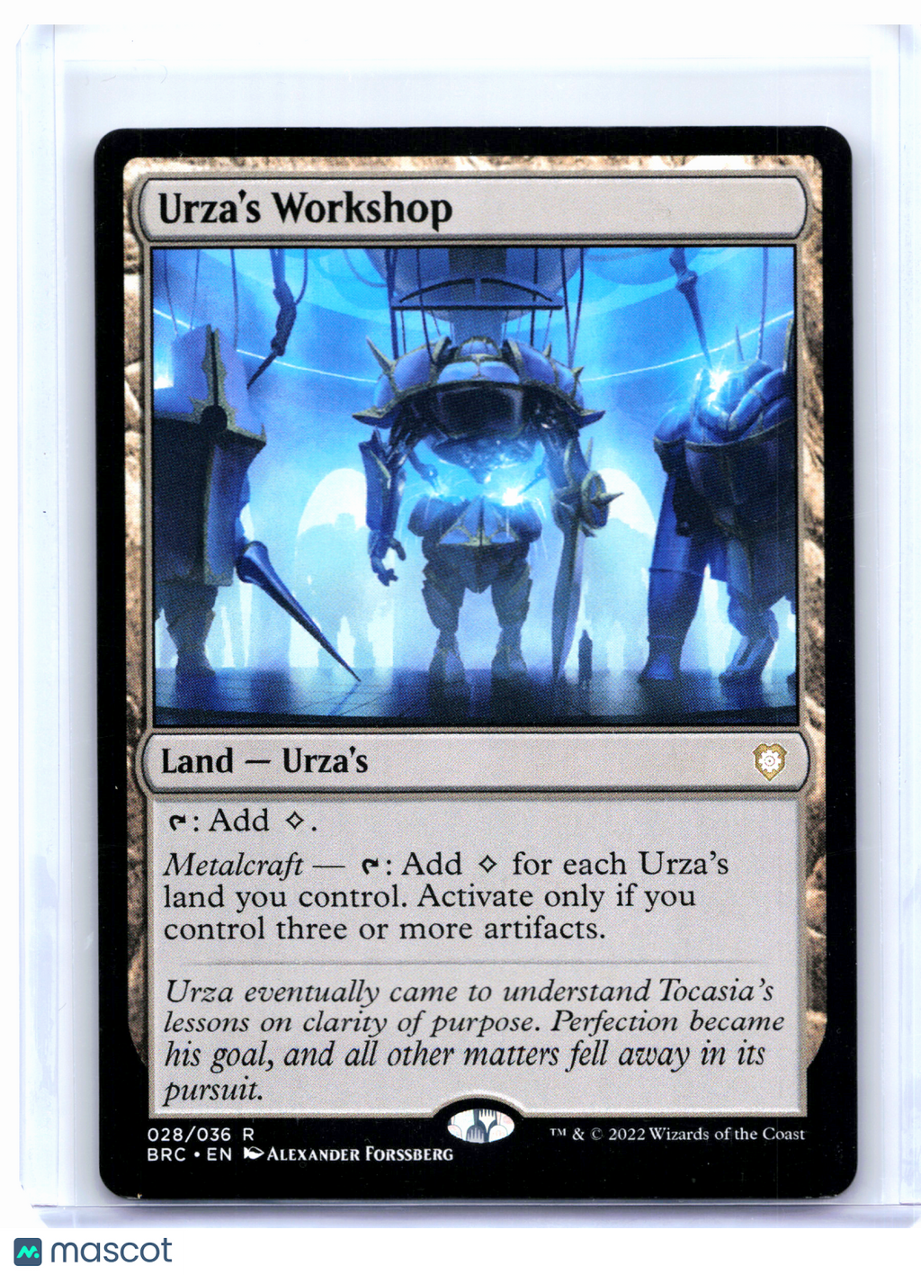 2022 Magic: TG—Urza's Workshop #028 The Brothers' War Commander—Rare Nonfoil